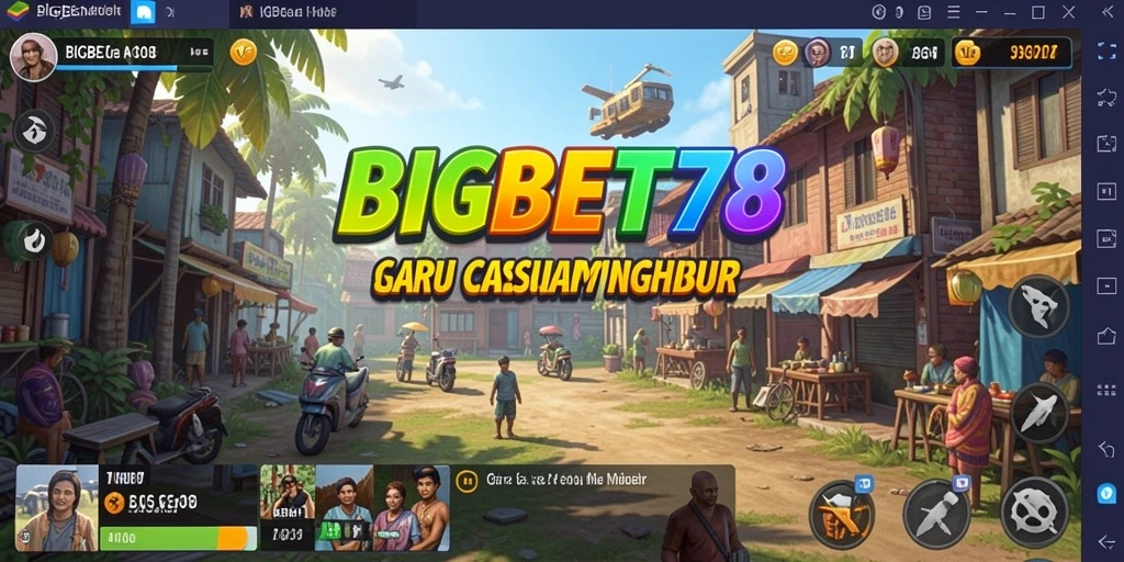Tampilan screenshot gameplay BIGBET78 yang penuh warna dan menarik.