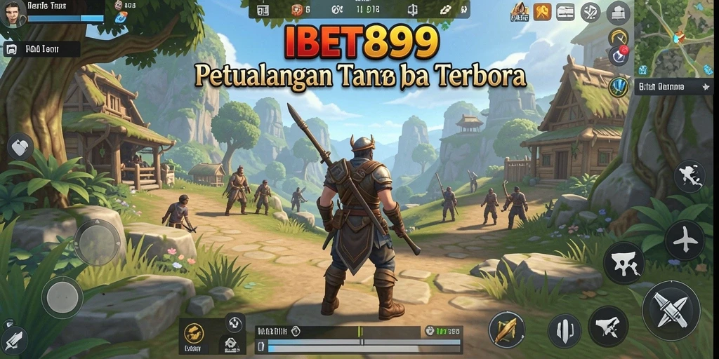 Screenshot gameplay <strong>IBET899</strong> menampilkan eksplorasi dunia yang menakjubkan.