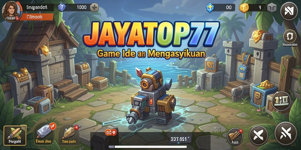 Tampilan gameplay JAYATOP77 dalam mode Idle yang menarik.