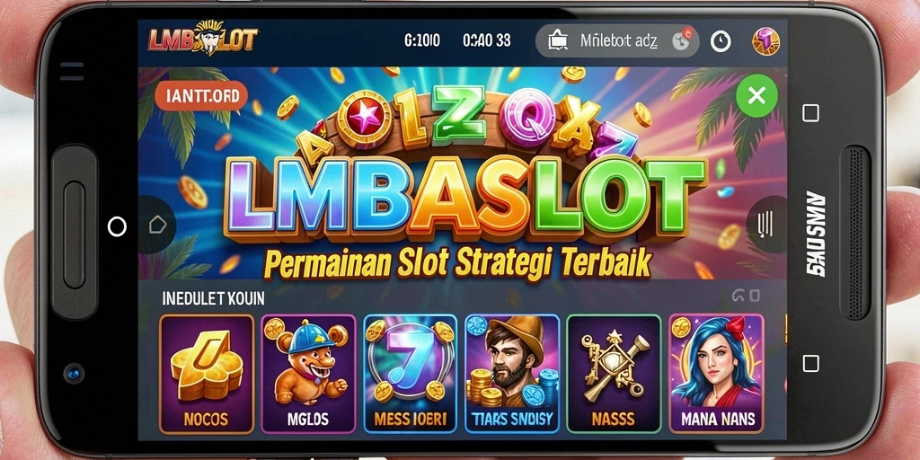 Tampilan gameplay LMBASLOT dengan fitur slot yang menarik.