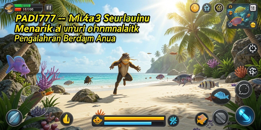 Screenshot gameplay PADI777 yang menunjukkan elemen simulasi yang menarik.