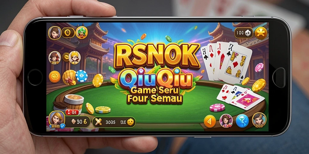 Tampilan dinamis gameplay QiuQiu di RSNOK.